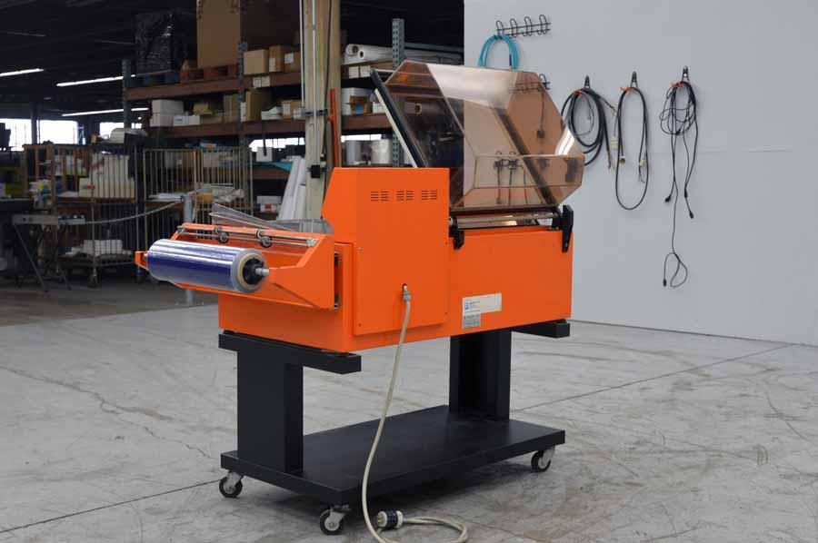 Lot #115: 1996 MiniPack FM 76 Semi-Automatic Shrink Wrap Machine - WireBids